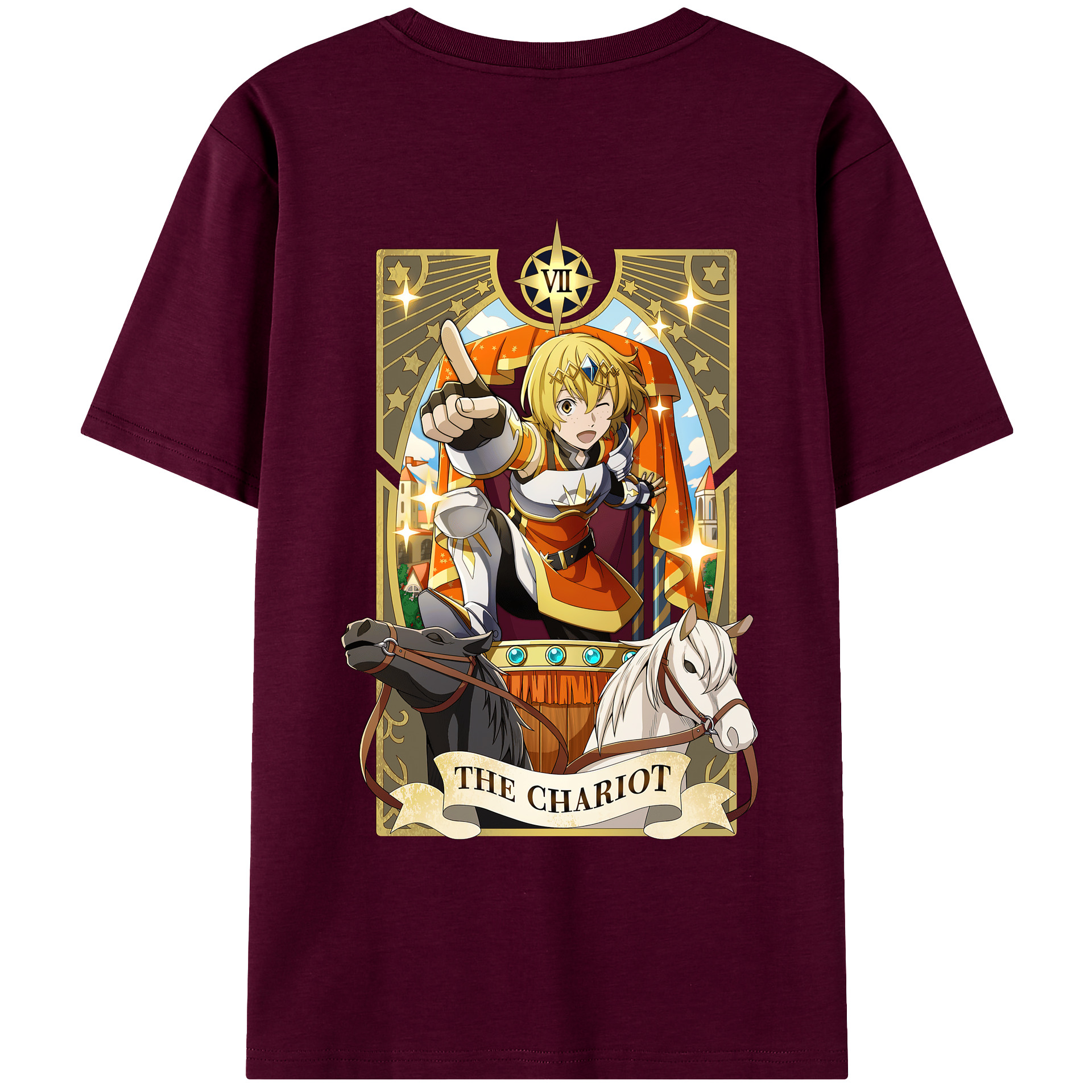 （画像用） 文豪ストレイドッグス Bungo Stray Dogs レディース半袖Tシャツ(バックプリント)